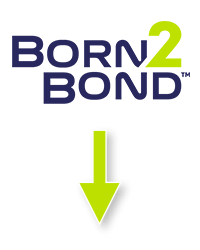 Arrow pointing to born2bond product